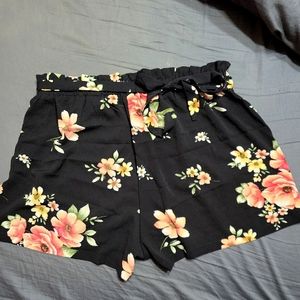 High rise shorts